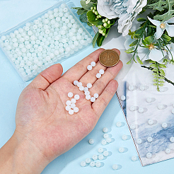 300Pcs Round Opalite Beads&nbsp;GLAA-DC0001-52