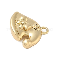 Christmas Brass Charms&nbsp;KK-H521-03G