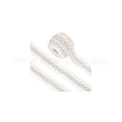 Grenadine Mesh Lace Trim with Plastic Pearl&nbsp;OCOR-BC0007-32A