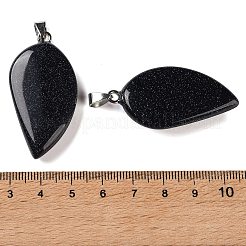 Synthetic Blue Goldstone Pendants&nbsp;GG-CBACB71-05P-11