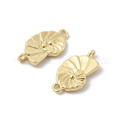 Brass Connector Charms&nbsp;KK-U047-03G-02