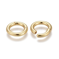 Brass Twister Clasps&nbsp;KK-F821-01B-G