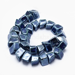 Eco-Friendly Glazed Porcelain Beads&nbsp;PORC-P027-A05