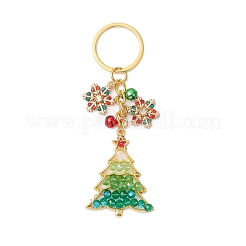 Alloy Christmas Tree Keychains&nbsp;KEYC-JKC00972