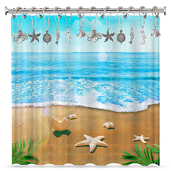 12Pcs Iron Shower Curtain Rings for Bathroom&nbsp;AJEW-FH0003-37AS
