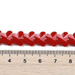 Opaque Color Glass Beads Strands&nbsp;EGLA-L045-I-B02