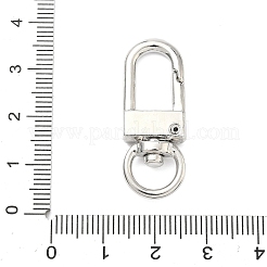 Brass Swivel Clasps&nbsp;KK-C156-07P