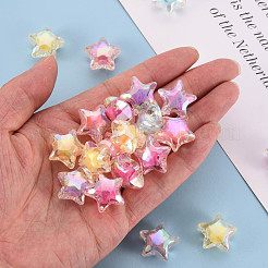 Transparent Acrylic Beads&nbsp;TACR-S152-18D