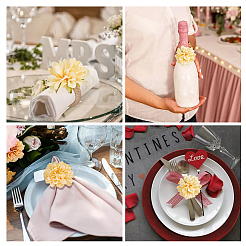12Pcs Jute Braided Napkin Rings&nbsp;DJEW-CP0001-43