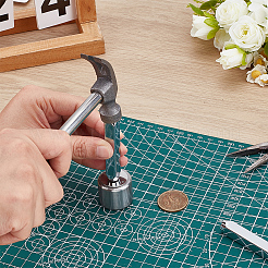 Column Iron Block Jewelry Making Bench Tool Mini Forming Metalworking&nbsp;TOOL-WH0136-185A