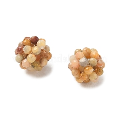 Natural Crazy Agate Woven Beads&nbsp;GG-CBA2E9C-F12-01