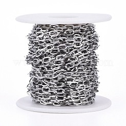 Tarnish Resistant 304 Stainless Steel Cable Chains&nbsp;CHS-H007-32P