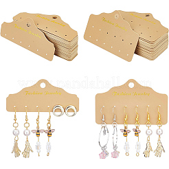 100Pcs 2 Style Plastic Earring Display Paper Cards&nbsp;DIY-PH0002-94