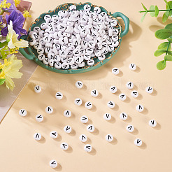 500Pcs Acrylic Beads&nbsp;SACR-TA0001-55V