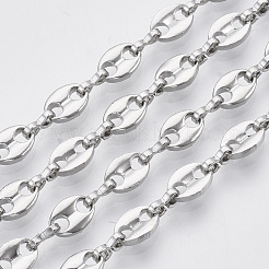 Tarnish Resistant 304 Stainless Steel Coffee Bean Chains&nbsp;STAS-R100-24