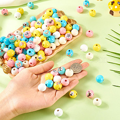 Wood European Beads&nbsp;WOOD-TA0002-62