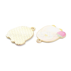Alloy Enamel Pendants&nbsp;ENAM-I051-16LG-02