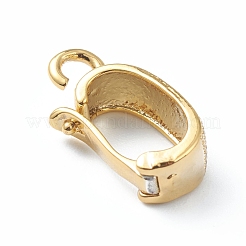 Brass Enhancer Shortener Bails&nbsp;KK-B030-16