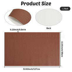 Lichee Pattern Imitation Leather Fabric&nbsp;DIY-WH20081-004D