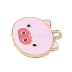 Alloy Eanmel Pendants&nbsp;ENAM-K077-02B-G