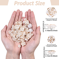 50Pcs Plastic Beads&nbsp;FIND-YW0008-17A