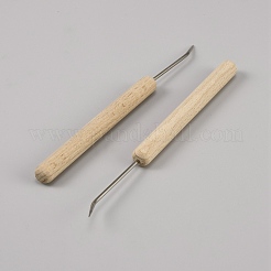 Stainless Steel Knitting Loom Hook&nbsp;TOOL-WH0166-063