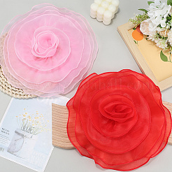 3D Flower Polyester Multilayer Ornament Accessories&nbsp;FIND-WH20008-43A