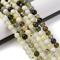 Natural New Jade Beads Strands&nbsp;X-G-F591-16-6MM