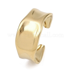 304 Stainless Steel Cuff Rings&nbsp;RJEW-D332-012I-G