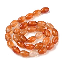Natural Red Agate Beads Strands&nbsp;G-NH0030-01A