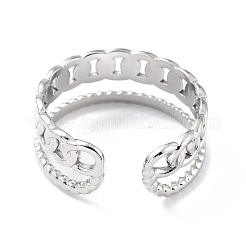 Non-Tarnish 304 Stainless Steel Finger Rings&nbsp;X-RJEW-L102-34P
