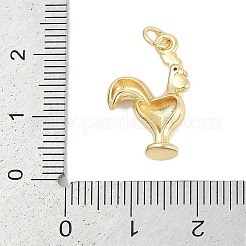 Rack Plating Brass Pendants&nbsp;KK-Q028-11G