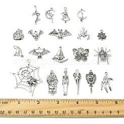 Halloween 40Pcs 20 Styles Tibetan Style Alloy Pendants&nbsp;FIND-FS0004-69