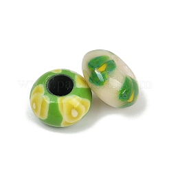 Handmade Polymer Clay European Beads&nbsp;CLAY-A005-01