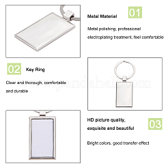 Alloy Blank Keychain&nbsp;KEYC-PH0001-24