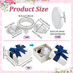 ABS Plastic Imitation Pearl Wedding Bouquet Picture Frame&nbsp;ALRI-NB0001-22