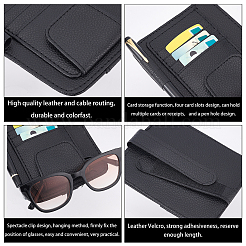 PU Leather Name Card Holder&nbsp;AJEW-WH0244-97B