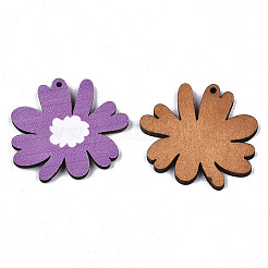Printed Basswood Pendants&nbsp;X-WOOD-N006-53