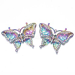 Rack Plating Rainbow Color Alloy Big Pendants&nbsp;X-PALLOY-N163-171A