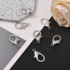 Zinc Alloy Lobster Claw Clasps&nbsp;X-PALLOY-D008-P