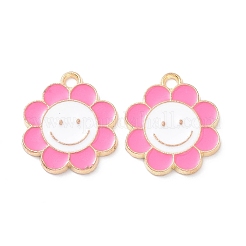 Alloy Enamel Pendants&nbsp;PALLOY-D015-07C