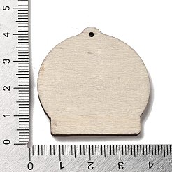 Mother's Day Theme Wooden Pendants&nbsp;FIND-Z031-01D