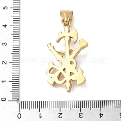 Easter 304 Stainless Steel Pendants&nbsp;STAS-D207-10G