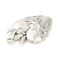 Tibetan Style Alloy Pendant&nbsp;PALLOY-Q450-06AS