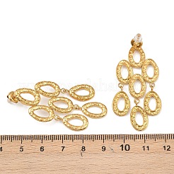 304 Stainless Steel Teardrop Tassel Stud Earrings&nbsp;EJEW-C164-01G