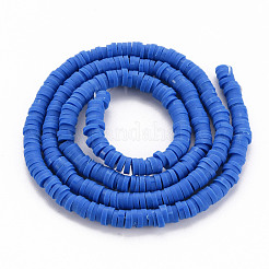 Handmade Polymer Clay Bead Strands&nbsp;X-CLAY-T002-4mm-67