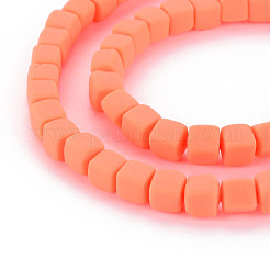 Handmade Polymer Clay Beads Strands&nbsp;CLAY-T020-09G