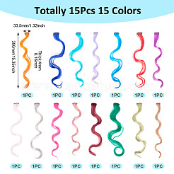 15Pcs 15 Colors Fashion Women's Hair Accessories&nbsp;PHAR-TA0001-13
