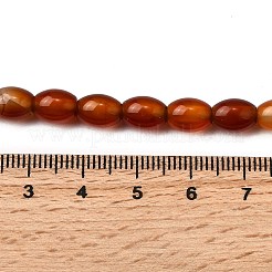 Natural Red Agate Beads Strands&nbsp;G-F801-F01-01A