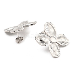 Non-Tarnish 304 Stainless Steel Stud Earrings for Women&nbsp;EJEW-E291-03P